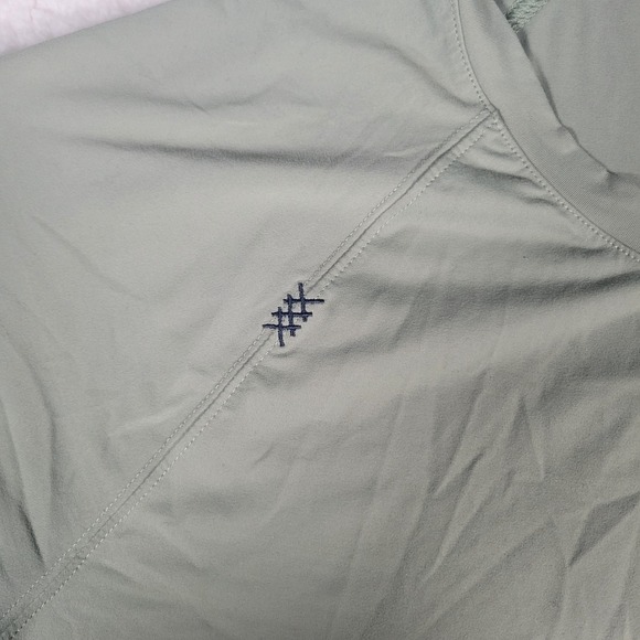 Rhone Reign Short Sleeve Training Tee Sage Green Mens Size Medium 100305 SU22 - Picture 4 of 11